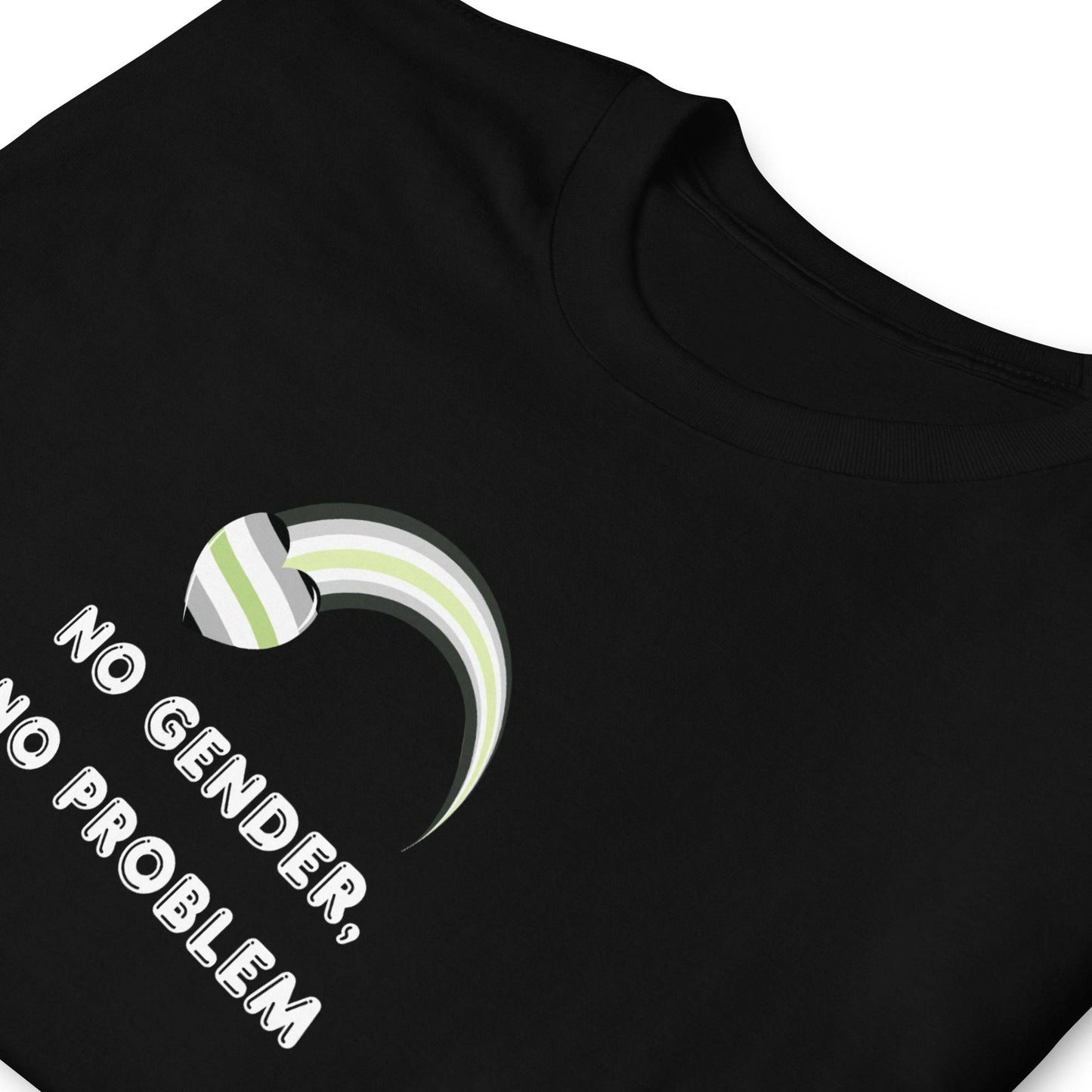 No Gender No Problem Agender Shirt - Rose Gold Co. Shop