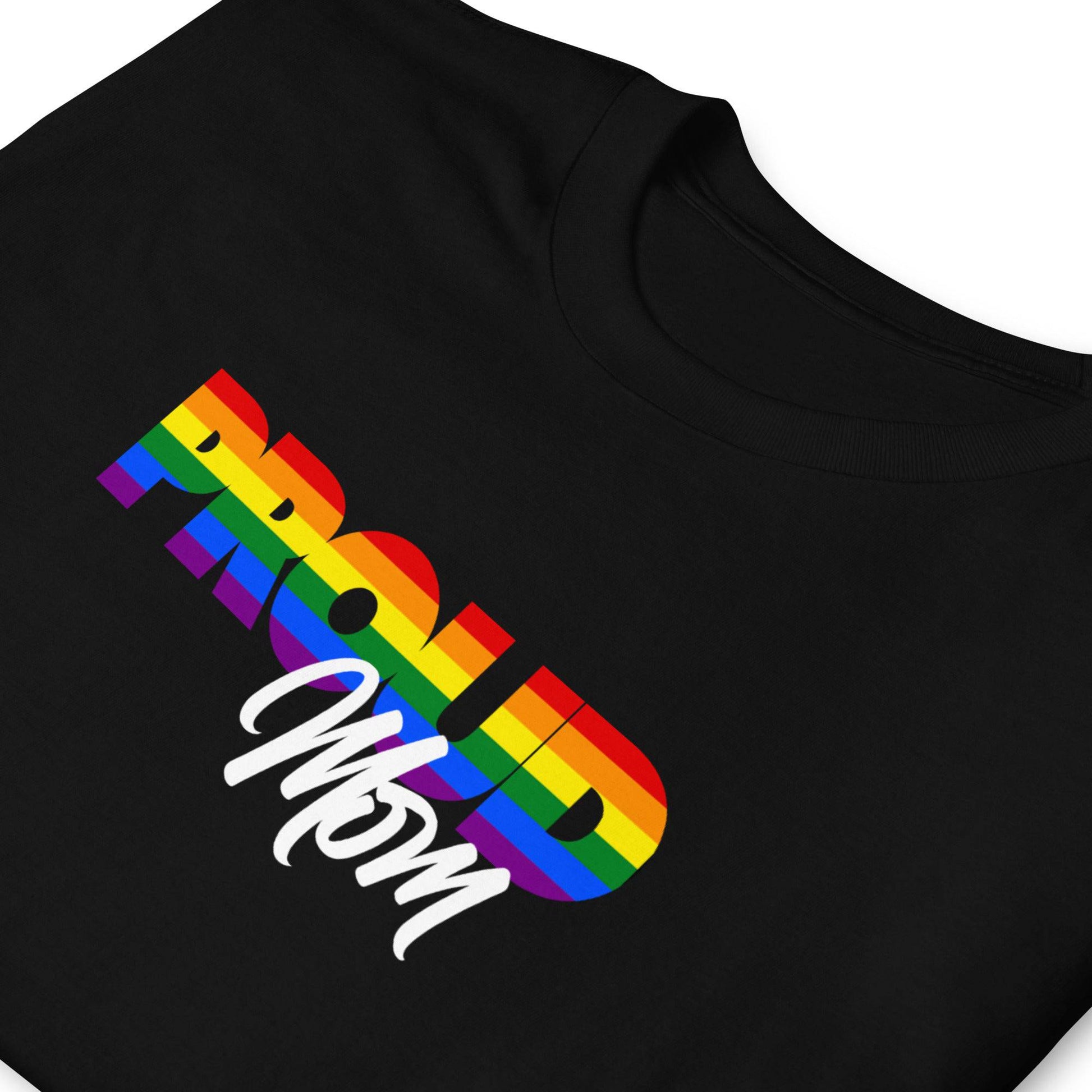 Proud Mom Ally LGBT Pride T-Shirt - Rose Gold Co. Shop