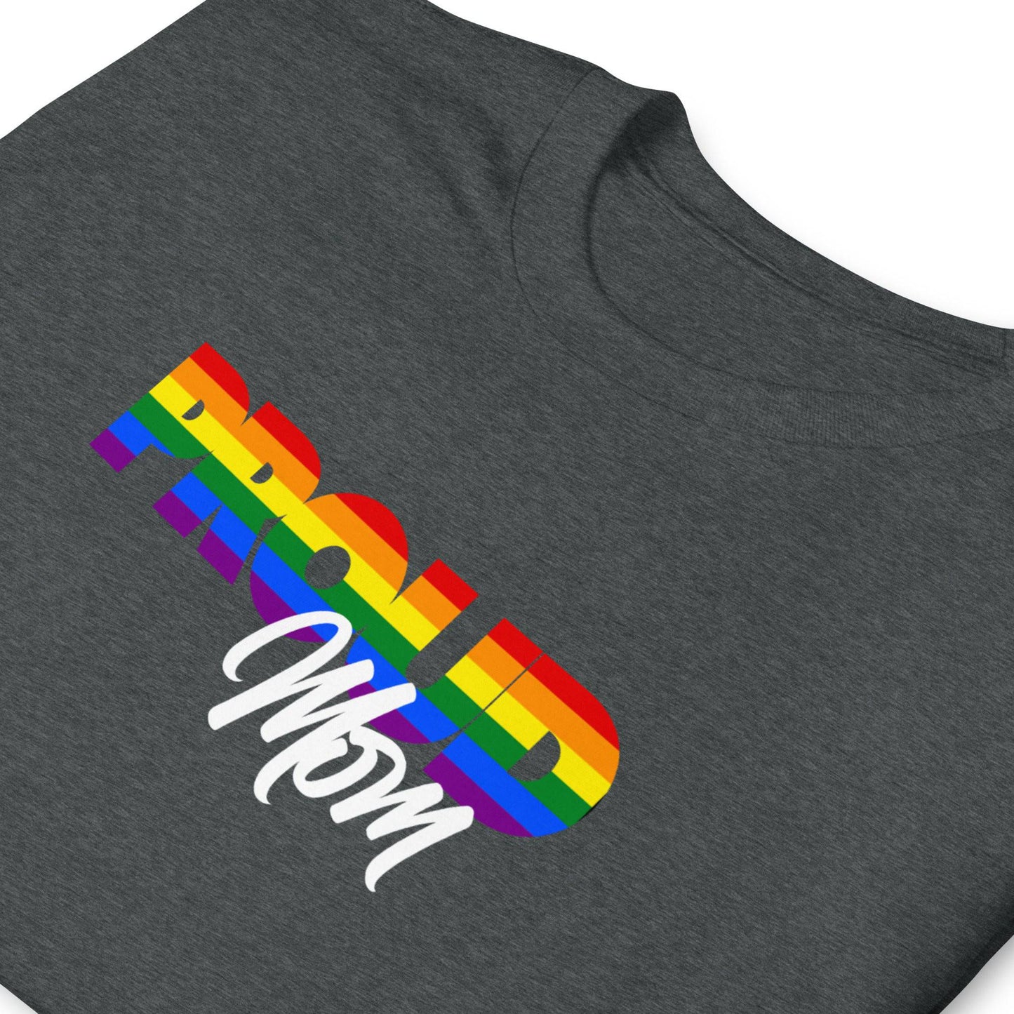 Proud Mom Ally LGBT Pride T-Shirt - Rose Gold Co. Shop