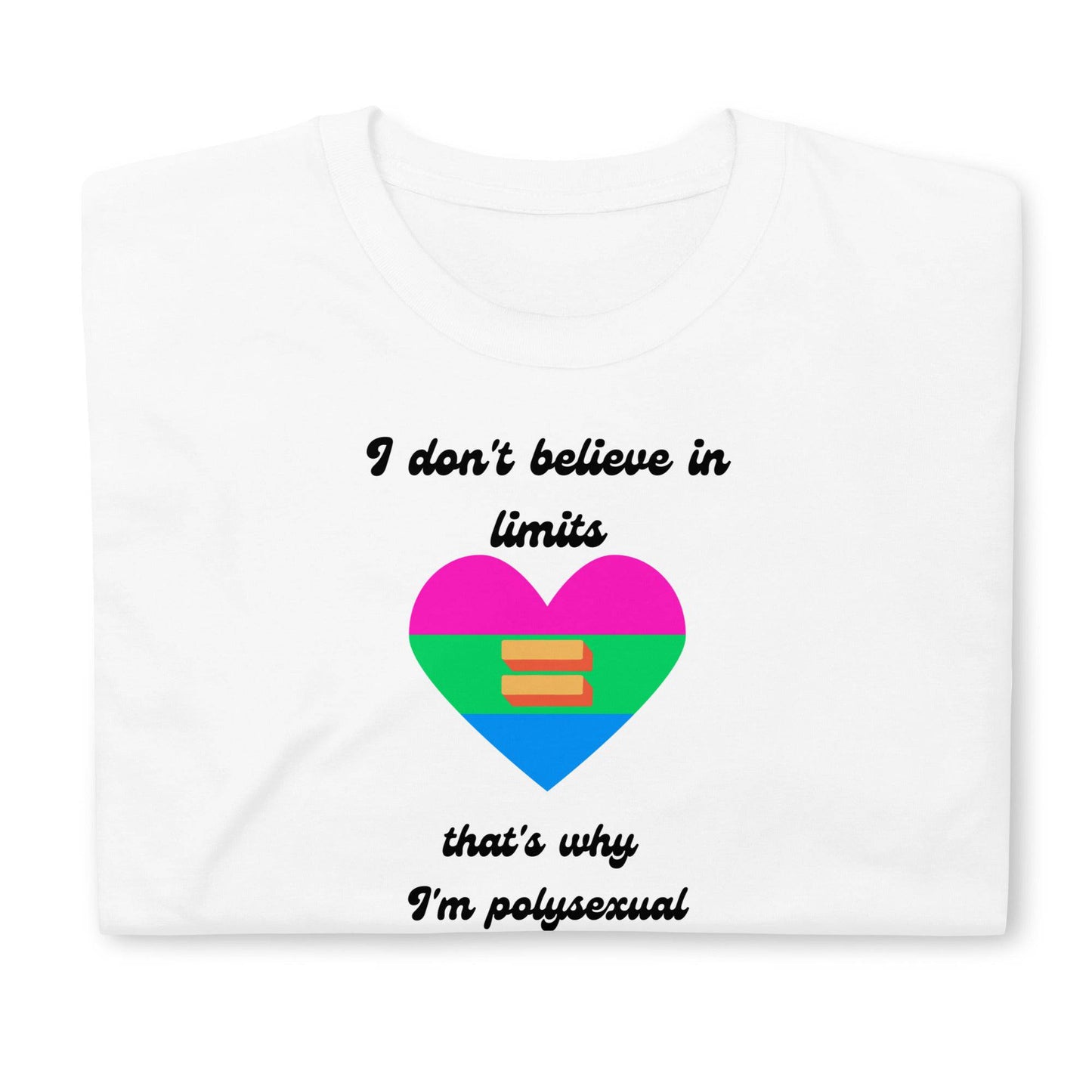 No Limits Polysexual Pride Shirt - Rose Gold Co. Shop