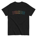 PRIDE Rainbow Varsity T Shirt