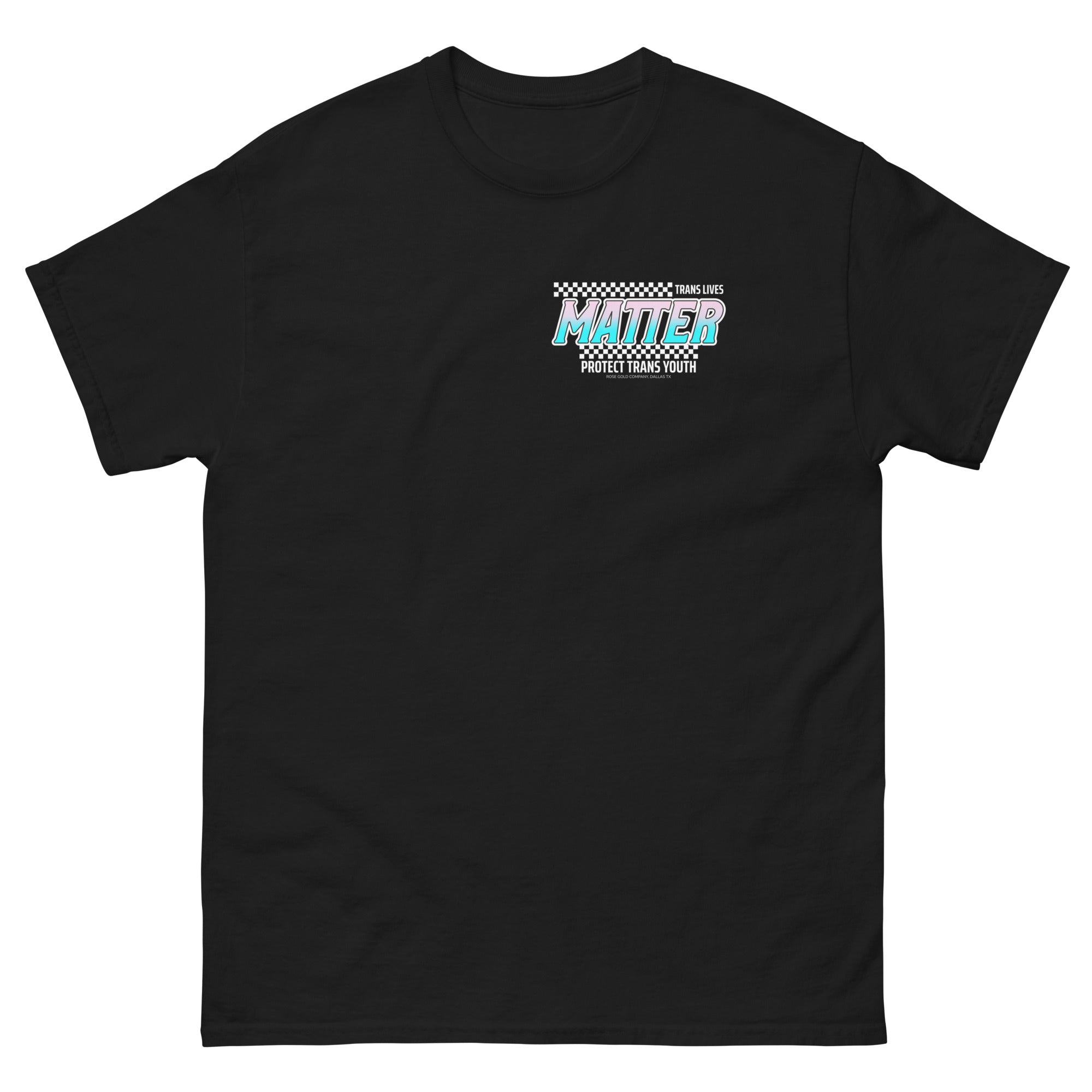 Trans Lives Matter Racing Unisex Shirt