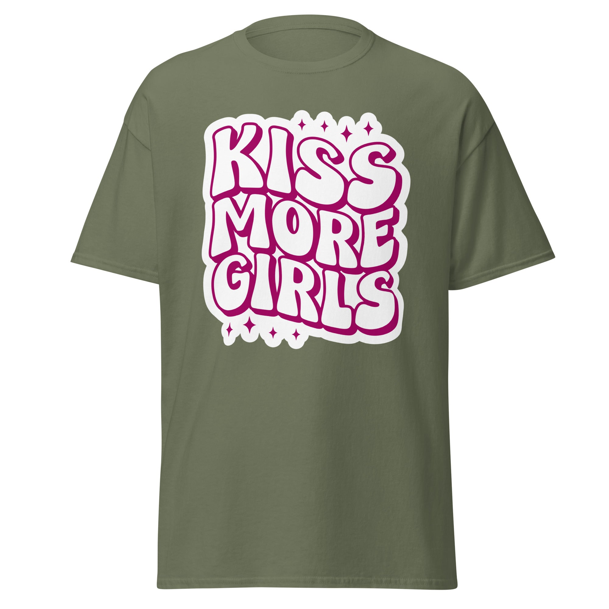 KISS MORE GIRLS Unisex T Shirt