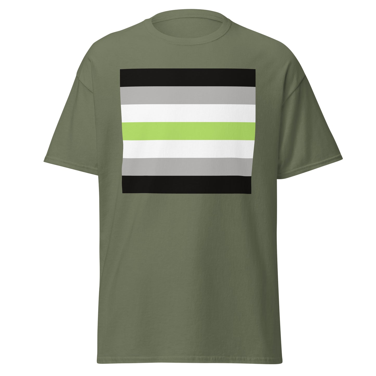 Agender Pride Flag T Shirt