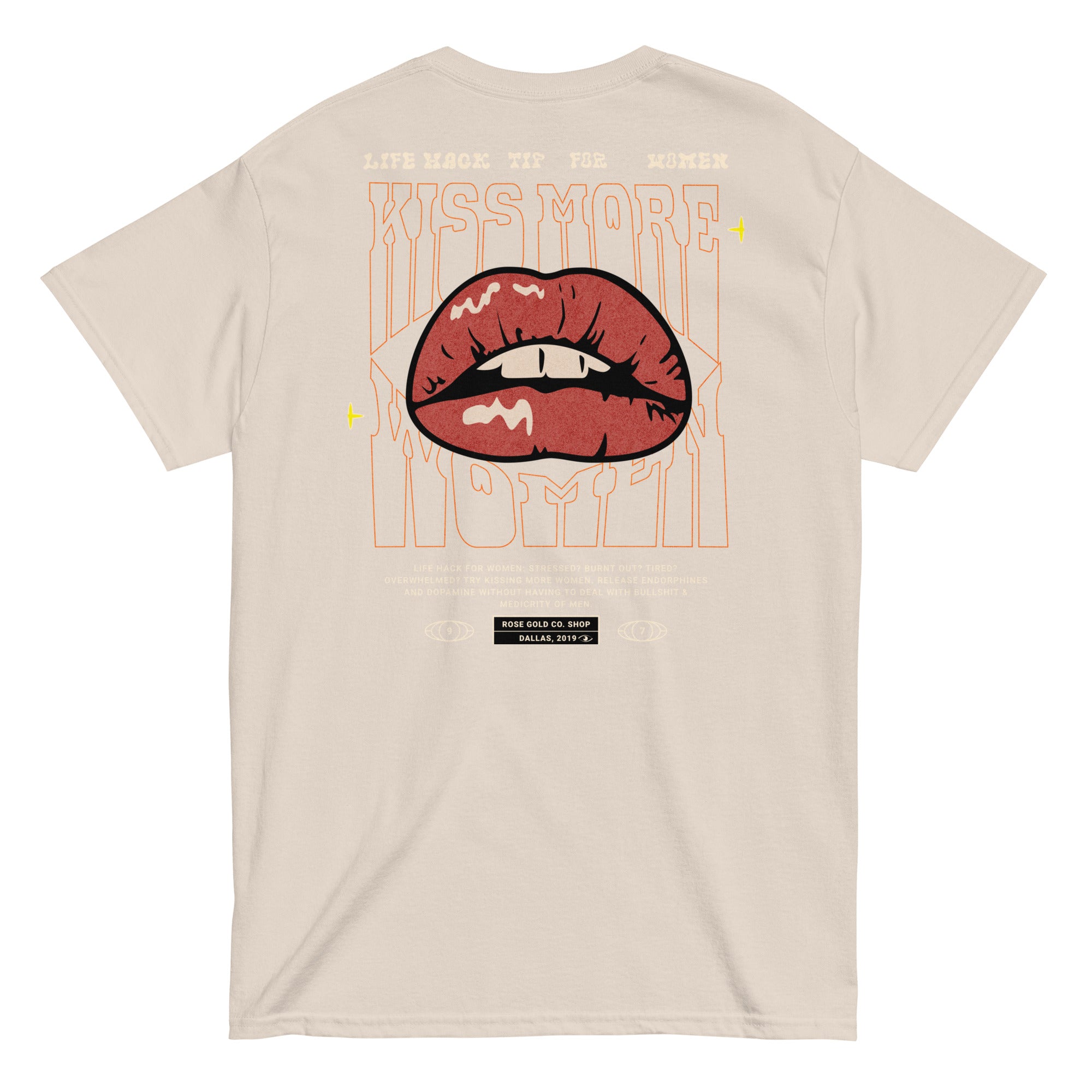 Life Hack Kiss More Women WLW Unisex Shirt