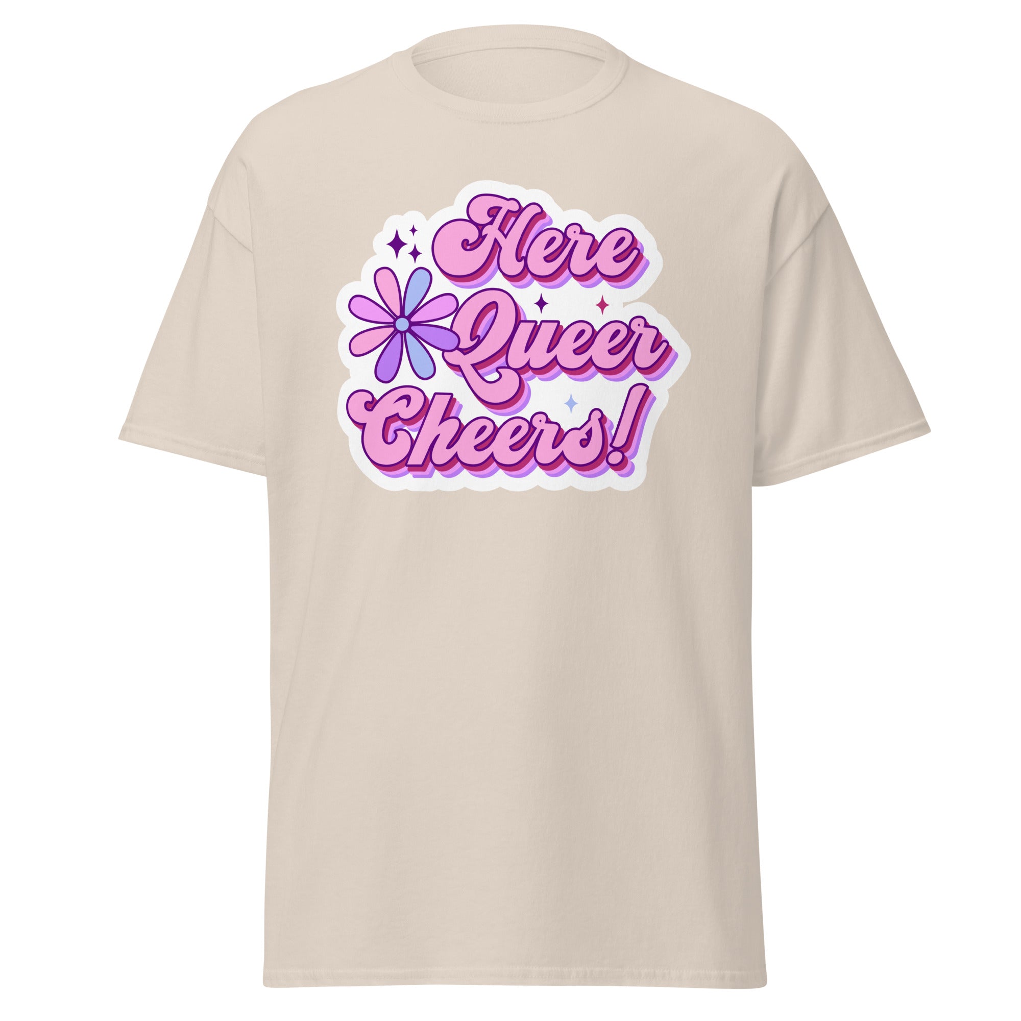 Here Queer Cheers Unisex T Shirt