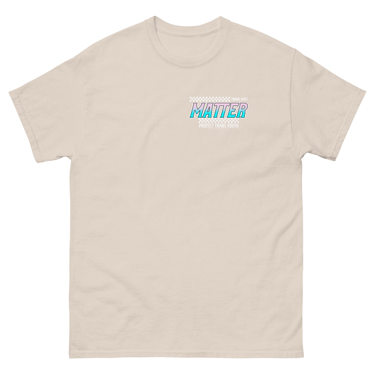 Trans Lives Matter Racing Unisex Shirt