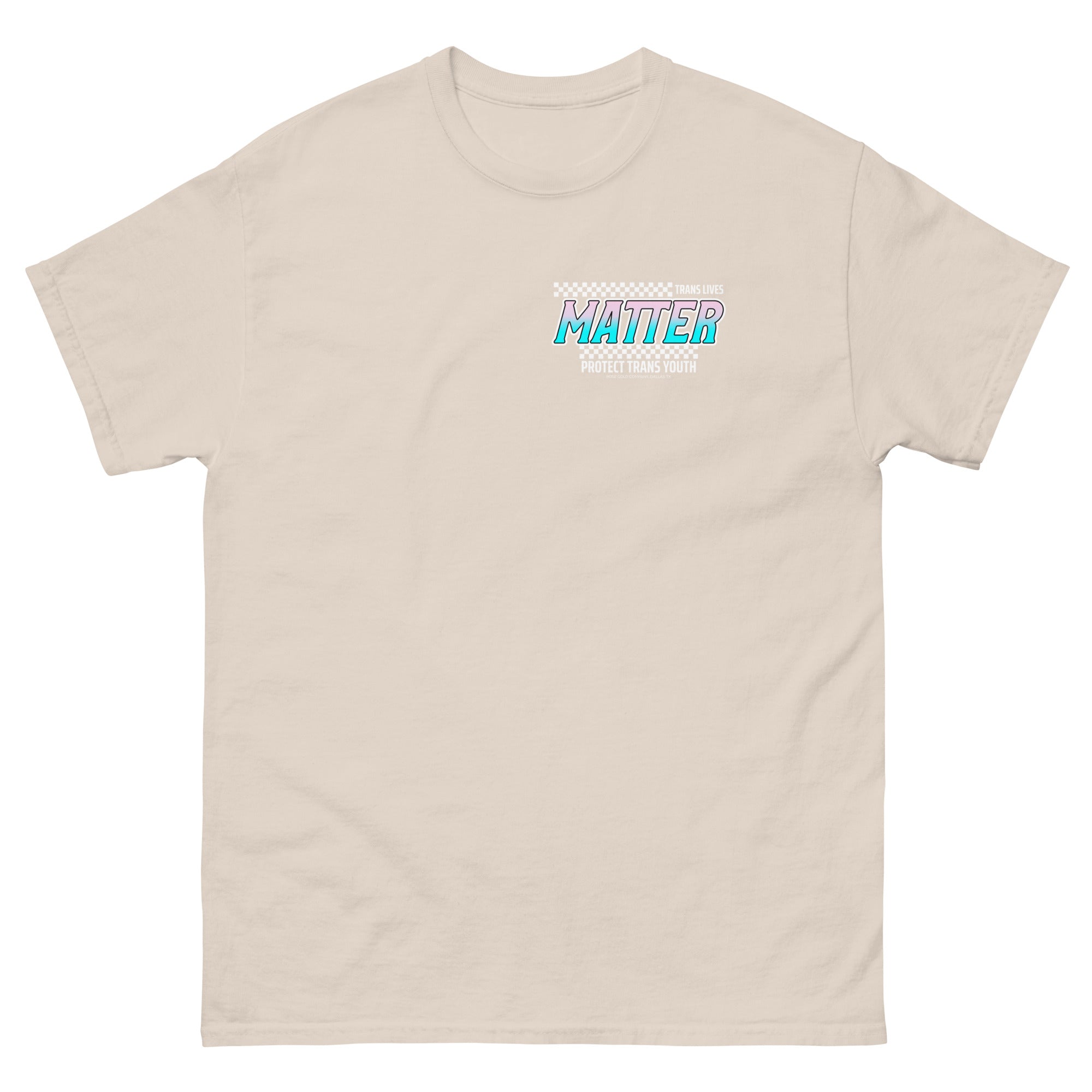 Trans Lives Matter Racing Unisex Shirt