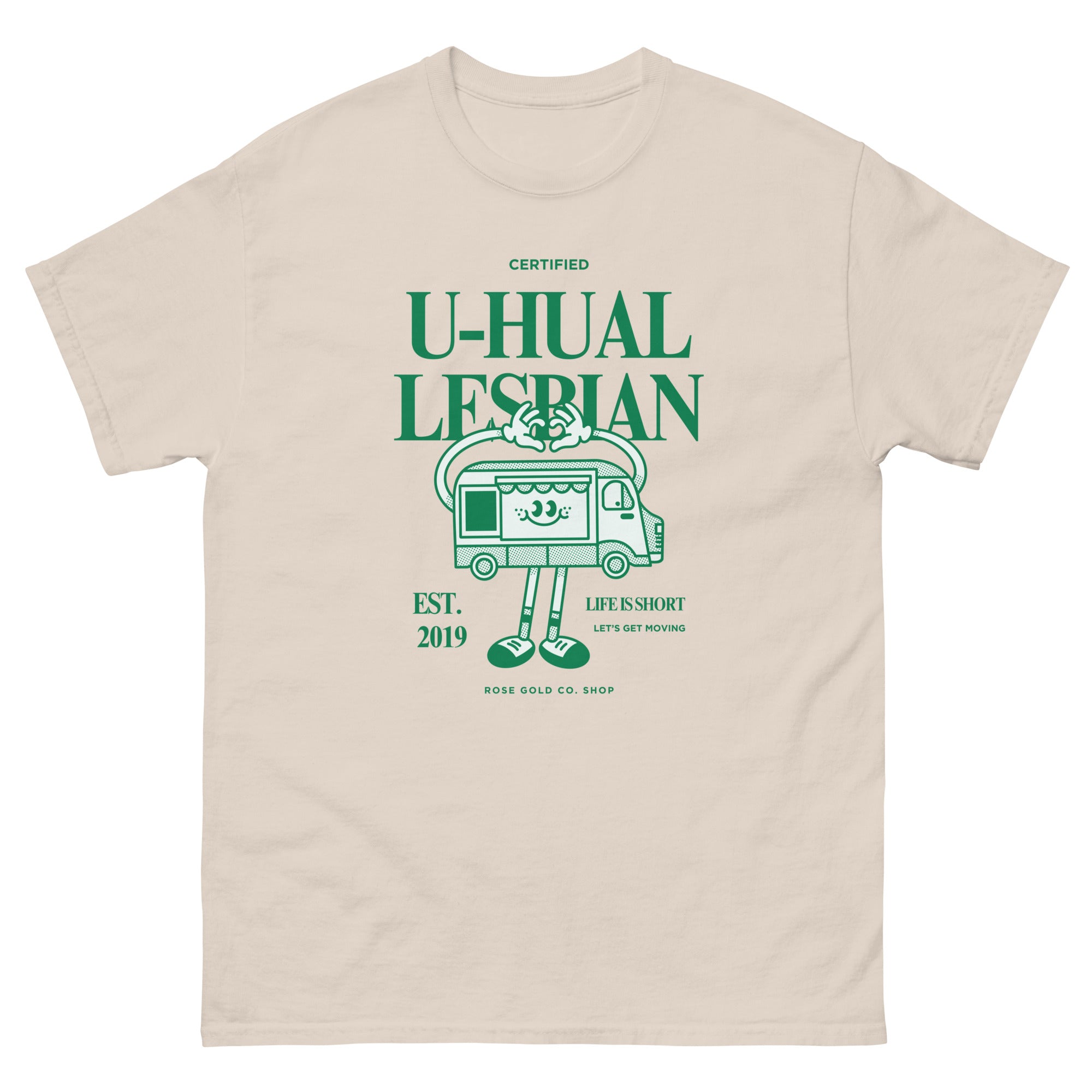 Certified U-Hual Lesbian T-Shirt