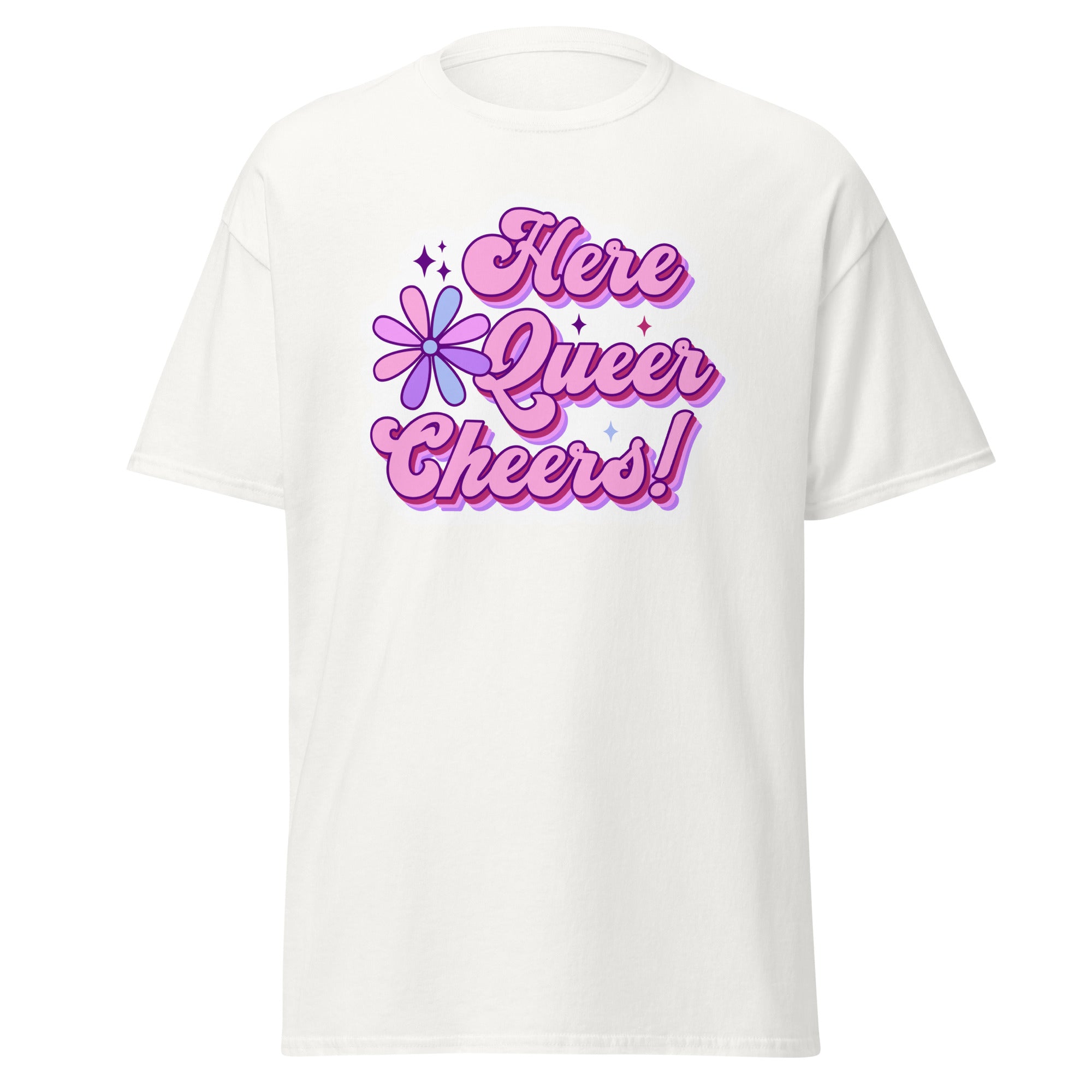Here Queer Cheers Unisex T Shirt