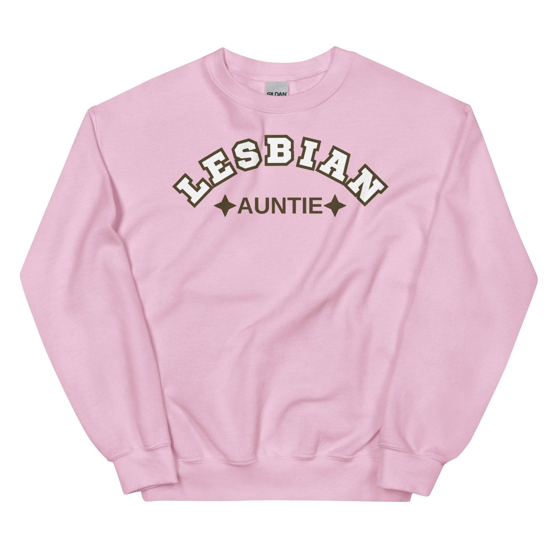 Lesbian Auntie Unisex Sweatshirt - Rose Gold Co. Shop