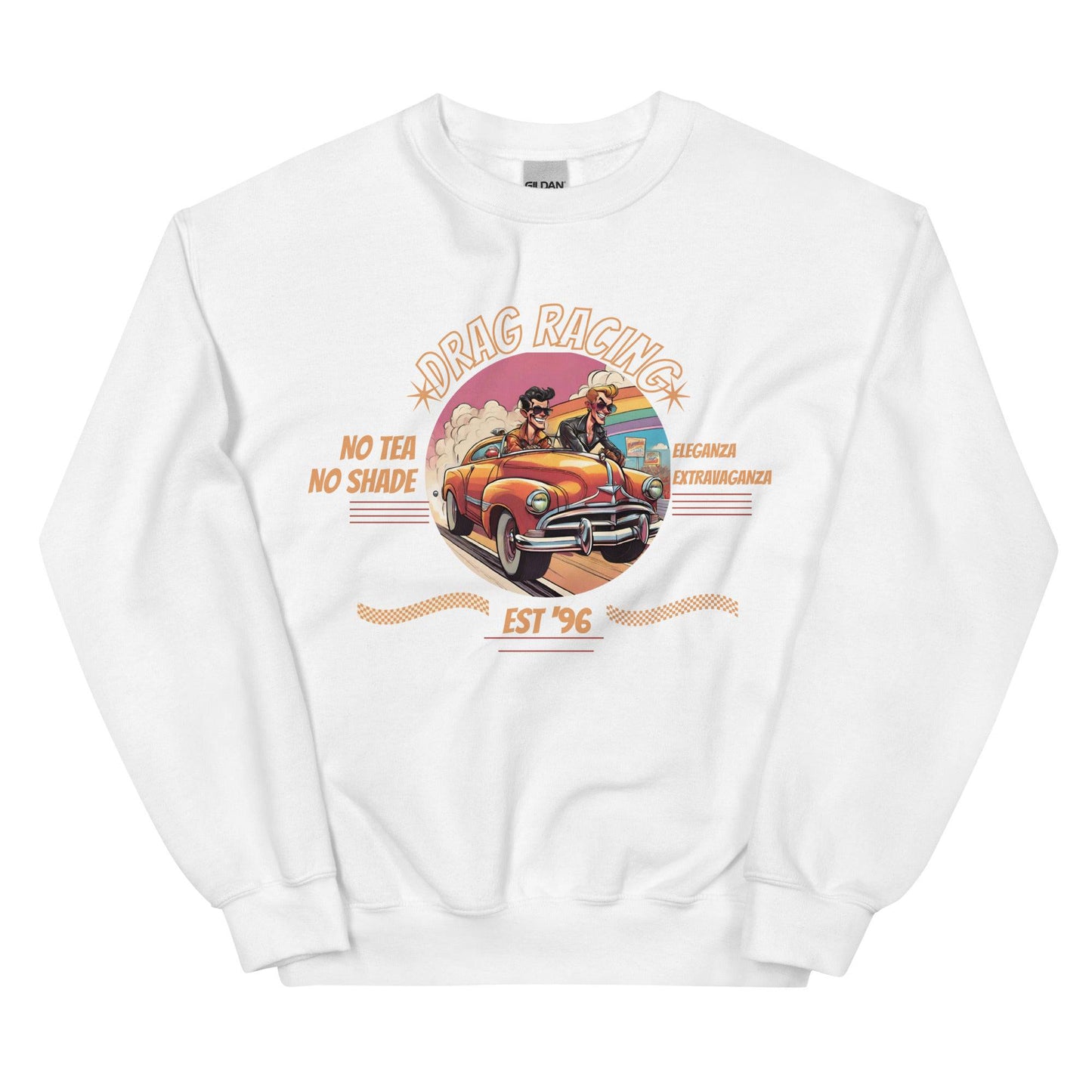 Drag Racing Drag Queens Unisex Sweatshirt - Rose Gold Co. Shop