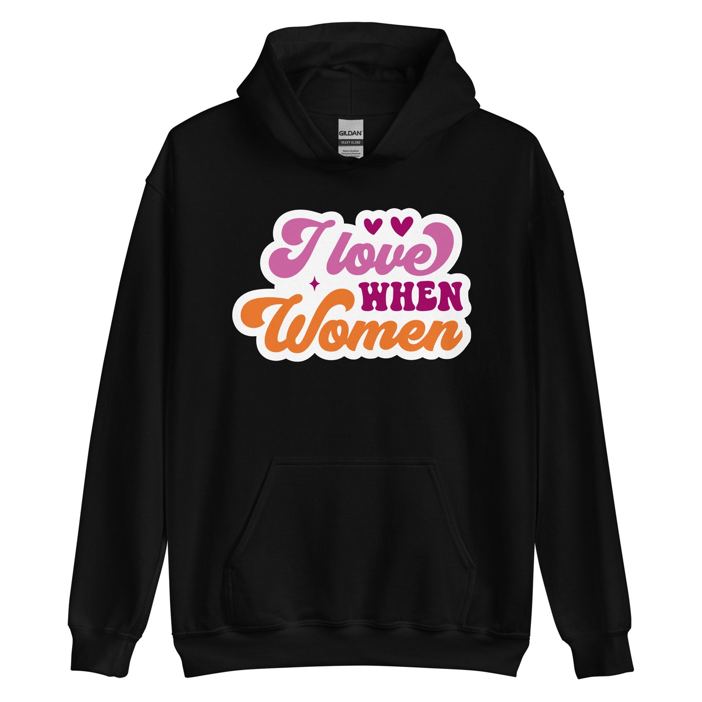 I Love WHEN Women Unisex Sweat Shirt