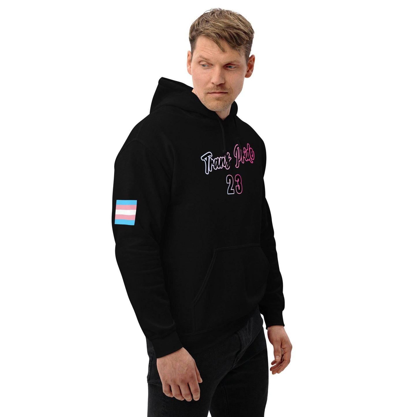 Trans Pride 23 PremiumUnisex Hoodie - Rose Gold Co. Shop