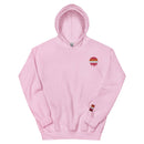 Premium Melting Lesbian Pride Embroidered Hoodie - Rose Gold Co. Shop