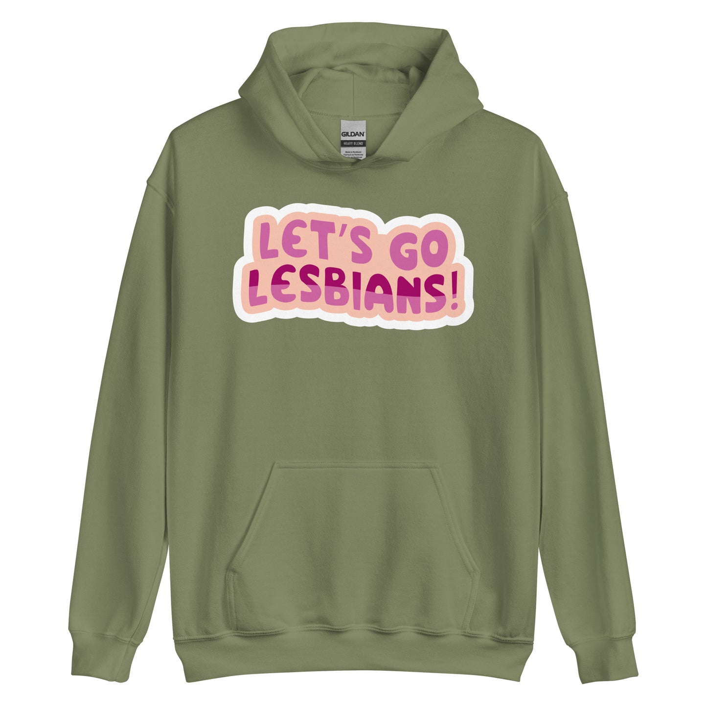 Lets go Lesbians Unisex Sweat Shirt