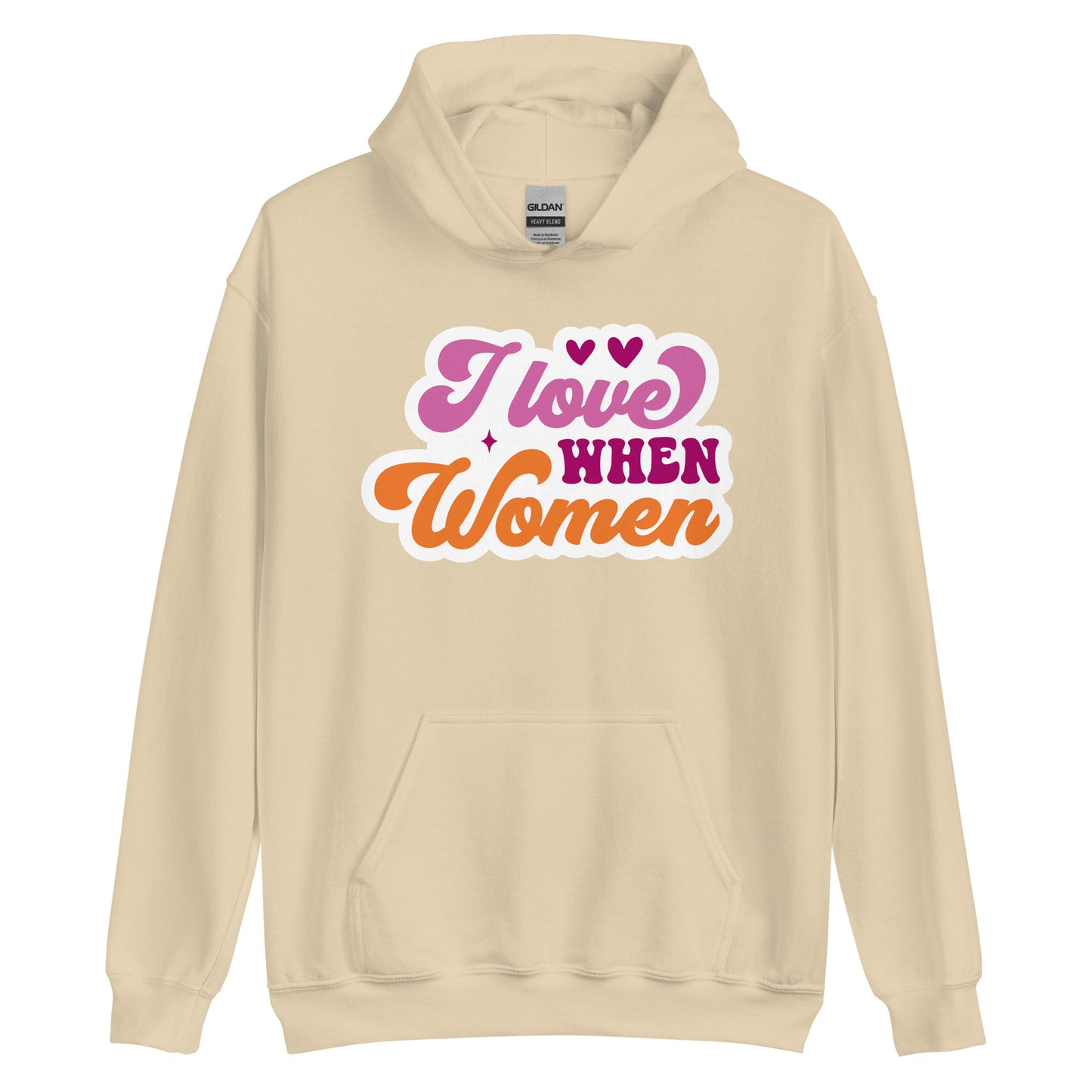 I Love WHEN Women Unisex Sweat Shirt