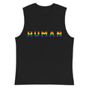 Human Rainbow LGBT Tank Tops