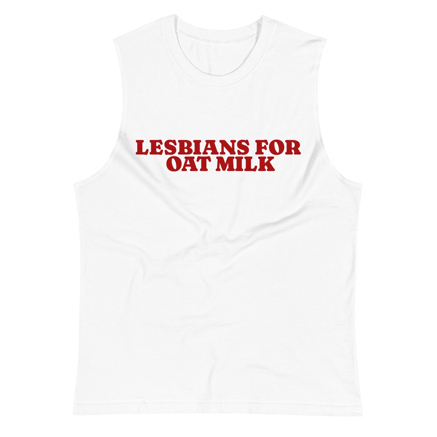 Lesbians For Oat Milk Funny Tank top