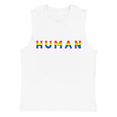 Human Rainbow LGBT Tank Tops