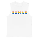 Human LGBT Gay Pride Tank Top