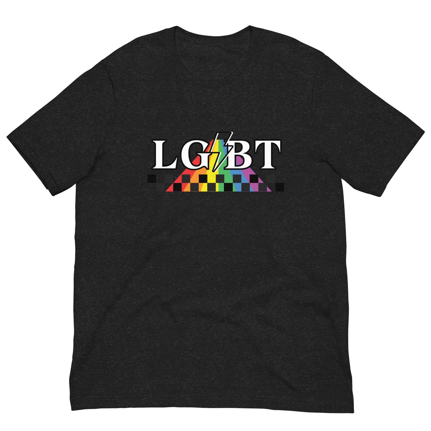 LGBT Lightning Unisex t-shirt - Rose Gold Co. Shop