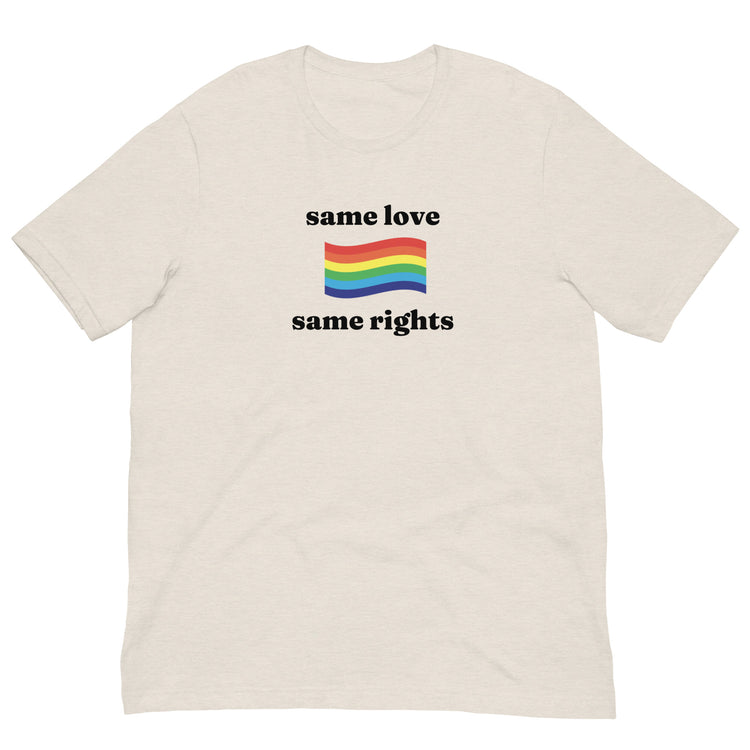 Same Love Same Rights T-shirt