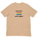 Same Love Same Rights T-shirt - Rose Gold Co. Shop