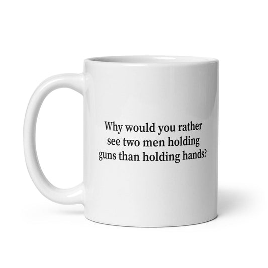 Would you rather see White glossy mug - Rose Gold Co. Shop