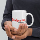 Walqueens White glossy mug - Rose Gold Co. Shop