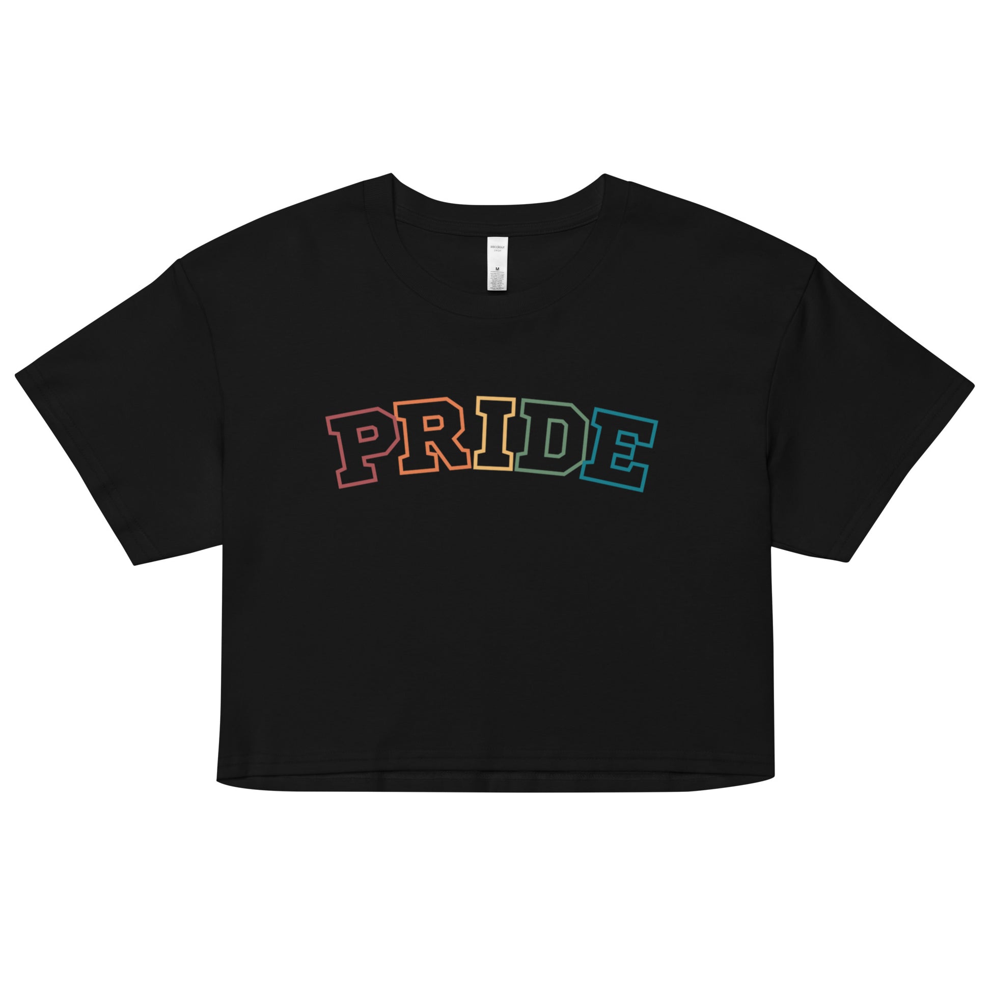 Pride LGBT crop top - Rose Gold Co. Shop