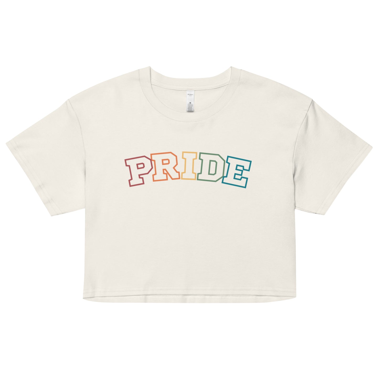 Pride LGBT crop top - Rose Gold Co. Shop