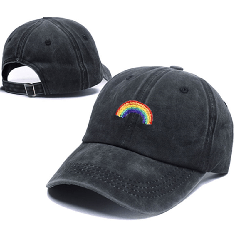 San Diego Padres Gay Pride Baseball Cap - LGBTQ Rainbow Queer CA Team Game  Hat