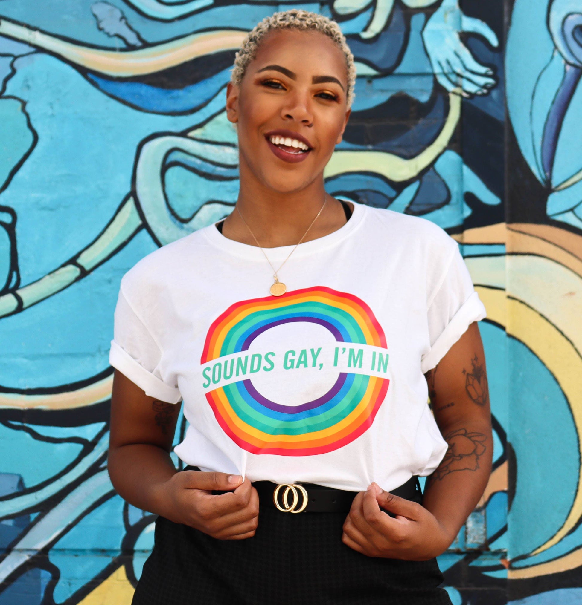 LGBTQ+ Support T-Shirt, Most Comfortable T-Shirts, Rosegoldco.shop