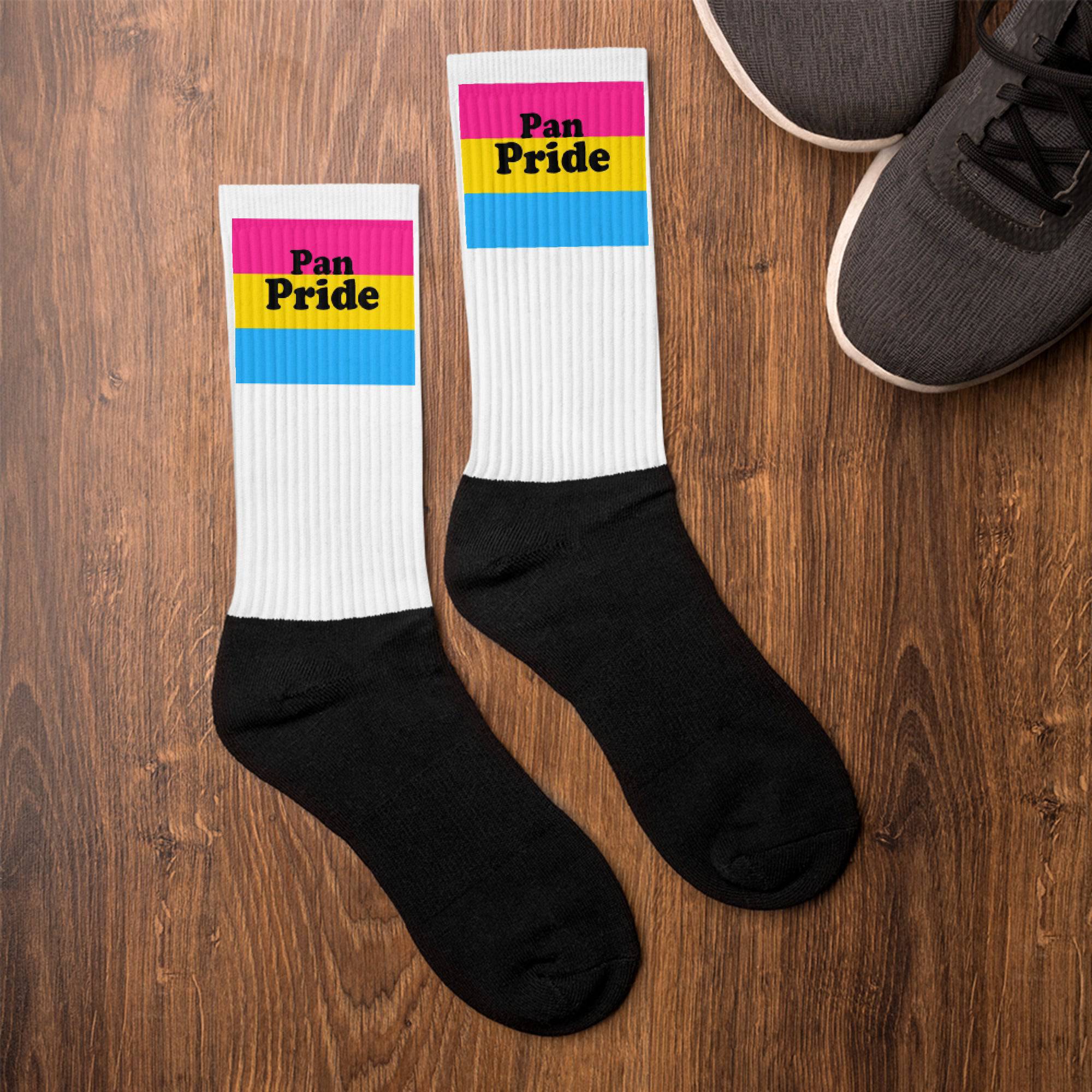 Pan Pansexual Pride Socks - Rose Gold Co. Shop