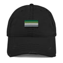 Aromantic Aro Pride Flag Dad Hat - Rose Gold Co. Shop