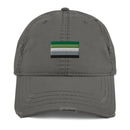 Aromantic Aro Pride Flag Dad Hat - Rose Gold Co. Shop