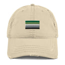 Aromantic Aro Pride Flag Dad Hat - Rose Gold Co. Shop