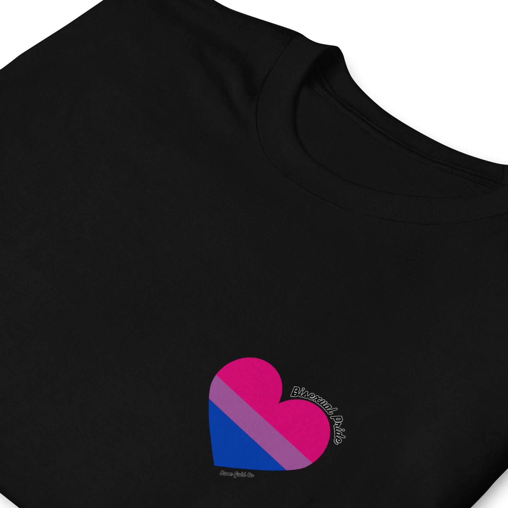 Bisexual Pride Flag T-Shirt - Rose Gold Co. Shop