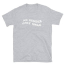 No Gender Only Swag Non-Binary Genderqueer Genderfluid Unisex T-Shirt - Rose Gold Co. Shop