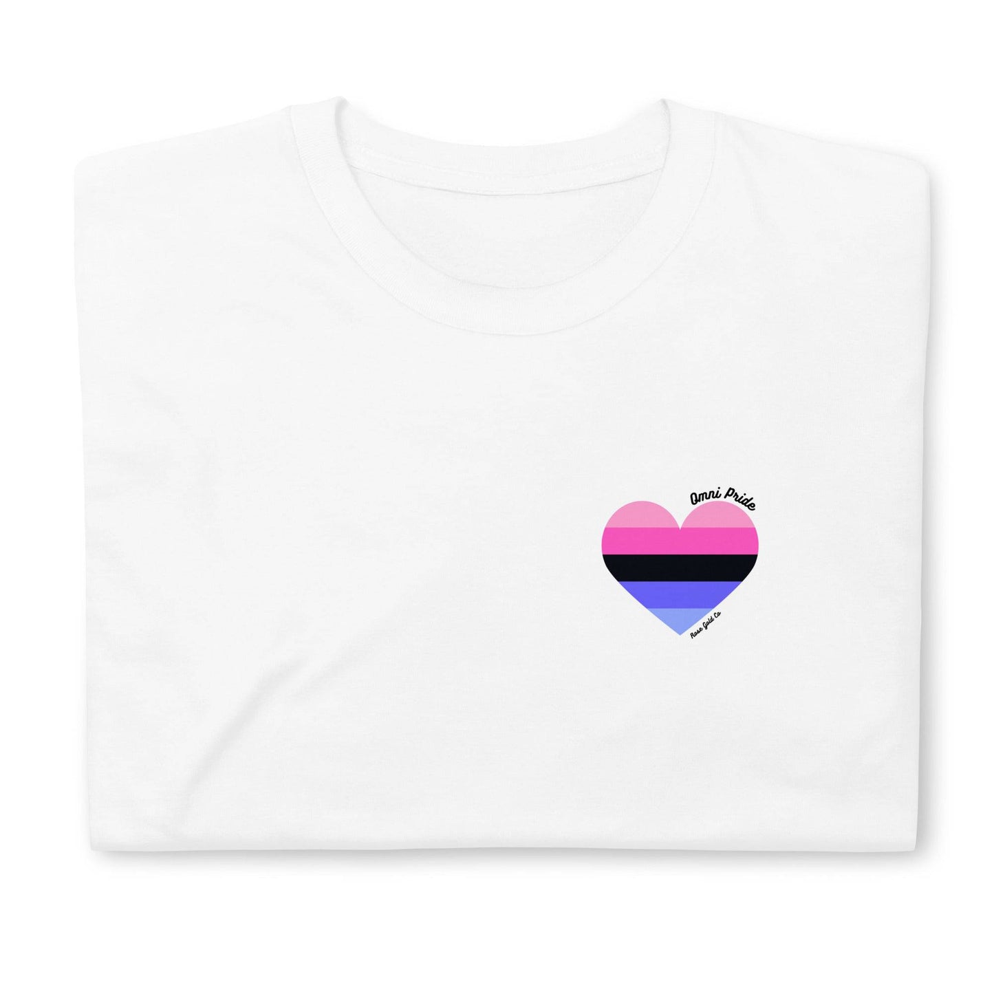 Omni Pride Heart Shirt - Rose Gold Co. Shop