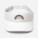 Embroidered Love Wins Rainbow Pride Sports Visor - Rose Gold Co. Shop